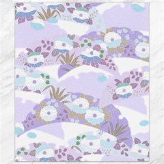 Purple Japanese Pattern Texture Violet Textile Canvas 20  X 24  by danenraven