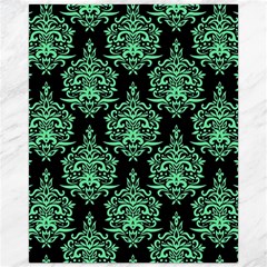 Black And Neon Ornament Damask Vintage Canvas 16  X 20  by ConteMonfrey