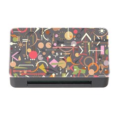 Illustration Shape Tribal Pattern Round Memory Card Reader With Cf by Wegoenart