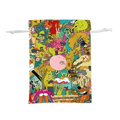 Cartoon Wallpapers Lightweight Drawstring Pouch (s) by Jancukart