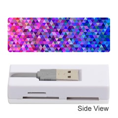Abstract Triangle Tile Mosaic Pattern Memory Card Reader (stick) by danenraven