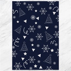 Tree Christmas Xmas Snow Canvas 12  X 18  by Ravend