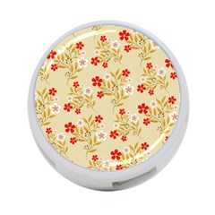 Illustration Pattern Flower Floral 4-port Usb Hub (one Side) by Ravend