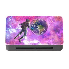 Astronaut Earth Space Planet Fantasy Memory Card Reader With Cf by Ravend