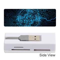 Network Circuit Board Trace Memory Card Reader (stick) by Ravend