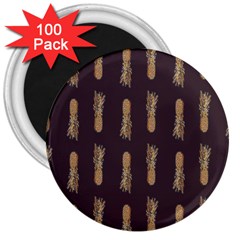 King Pineapple 3  Magnets (100 Pack) by ConteMonfrey