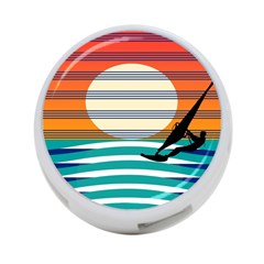 Waves Windsurfer Sun 4-port Usb Hub (one Side) by Ravend