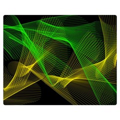 Abstract Pattern Hd Wallpaper Background Double Sided Flano Blanket (medium)  by Ravend