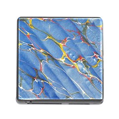 Art Marble Stone Rock Pattern Design Wallpaper Memory Card Reader (square 5 Slot) by Ravend