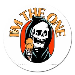 Halloween Magnet 5  (round) by Sparkle