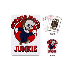 Halloween Playing Cards Single Design (mini) by Sparkle