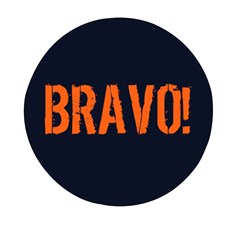 Bravo! Italian Saying Mini Round Pill Box by ConteMonfrey