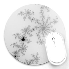 Mandelbrot Apple Males Mathematics Round Mousepad by Jancukart
