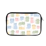 Cute-cat-colorful-cartoon-doodle-seamless-pattern Apple MacBook Pro 13  Zipper Case Front