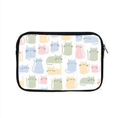 Cute-cat-colorful-cartoon-doodle-seamless-pattern Apple Macbook Pro 15  Zipper Case by Wegoenart