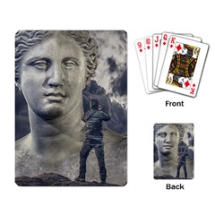 Men Taking Photos Of Greek Goddess Playing Cards Single Design (rectangle) by dflcprintsclothing
