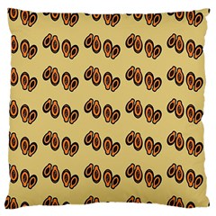 Pastel Papaya Large Cushion Case (two Sides) by ConteMonfrey