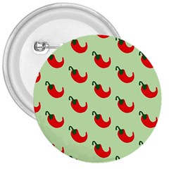 Small Mini Peppers Green 3  Buttons by ConteMonfrey