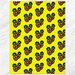 Yellow Background Pineapples Canvas 36  x 48  35.26 x46.15  Canvas - 1