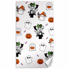Halloween Jack O Lantern Vector Canvas 40  X 72  by Ravend