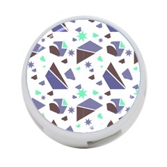 Seamless Pattern Geometric Texture 4-port Usb Hub (one Side) by Ravend