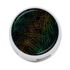 Background Pattern Texture Design 4-port Usb Hub (one Side) by Ravend