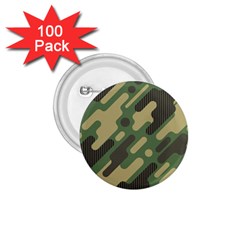 Camouflage Pattern Background 1 75  Buttons (100 Pack)  by Wegoenart