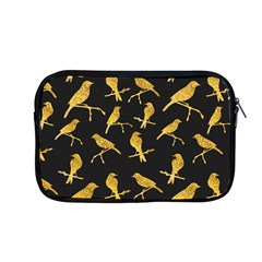 Background-with-golden-birds Apple Macbook Pro 13  Zipper Case by Wegoenart