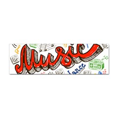 Music-color-elements Sticker (bumper) by Wegoenart