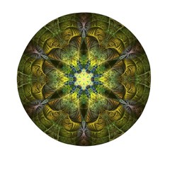 Fractal Fantasy Design Background Mini Round Pill Box by Wegoenart