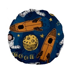 Missile Pattern Standard 15  Premium Round Cushions by Wegoenart