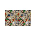Tattoo Pattern Sticker Rectangular (10 pack) Front