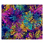 Illustration Graphics Design Art Double Sided Flano Blanket (Small)  50 x40  Blanket Back