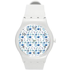Baby Things For Toddlers Round Plastic Sport Watch (m) by SychEva
