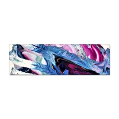 Feathers Sticker (bumper) by kaleidomarblingart