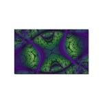 Abstract Fractal Art Pattern Sticker Rectangular (100 pack) Front