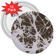 Botanical Motif Drawing Design 3  Buttons (10 Pack)  by dflcprintsclothing