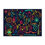 Sketch graphic illustration Sticker A4 (100 pack) Front