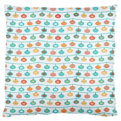 Christmas Textur 02 Large Flano Cushion Case (two Sides) by artworkshop