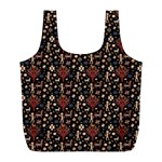 Carpet symbols Full Print Recycle Bag (L) Back