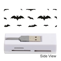 Bat Pattern Memory Card Reader (stick) by Valentinaart