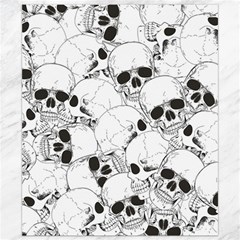 Skull Pattern Canvas 8  X 10  by Valentinaart