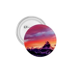 Matterhorn Mountains Sunset Dusk Snow Winter 1 75  Buttons by danenraven
