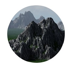 Terrain Mountain Rock Landscape Mountains Nature Mini Round Pill Box (pack Of 3) by danenraven