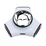 Frida Kahlo  3-Port USB Hub Front