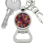 Fantasy Surreal Animals Psychedelic Pattern Bottle Opener Key Chain Front