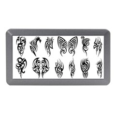 Tattoo Pattern Coin Purse Memory Card Reader (mini) by artworkshop