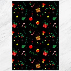 Christmas Pattern Texture Colorful Wallpaper Canvas 12  X 18  by Ravend