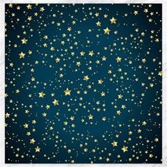 Star Golden Pattern Christmas Design White Gold Canvas 16  X 16  by Ravend