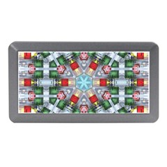 Geometric Symmetrical Symmetry Data Futuristic Memory Card Reader (mini) by Ravend